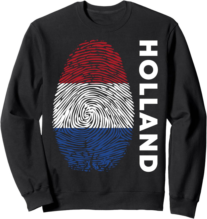 Holländische Flagge DNA Fan Trikot Holland Sweatshirt