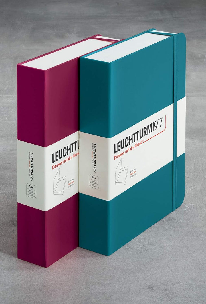 LEUCHTTURM1917 361663 Buchbox, Port Red, Port Red