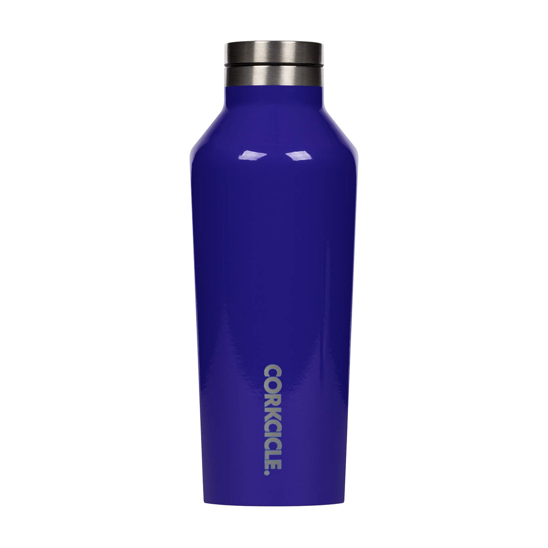 Corkcicle Trinkflasche und Thermoskanne, dreifach isoliert, auslaufsicher, Edelstahl, Acai Berry, 9o