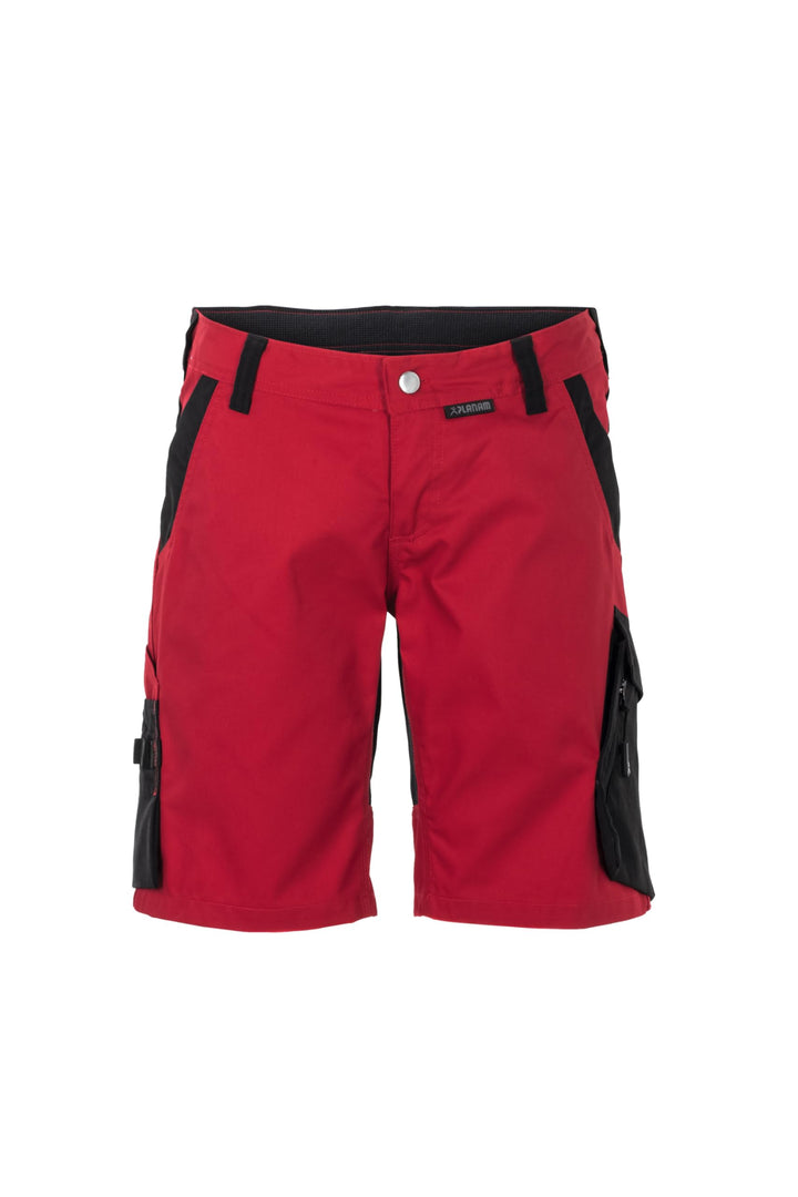 Planam Norit Damen Shorts in vielen Farben und Allen Grössen Rot/Schwarz XL, Rot/Schwarz XL