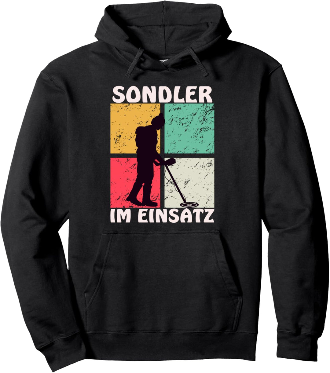 Sondeln Zubehör I Sondengänger Vintage I Sondeln Pullover Hoodie
