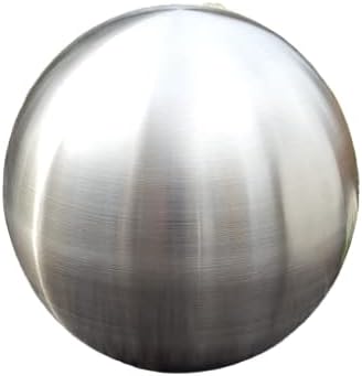 Dekokugel aus Edelstahl 30 cm matt gebürstet Dekorationskugel Edelstahlkugel