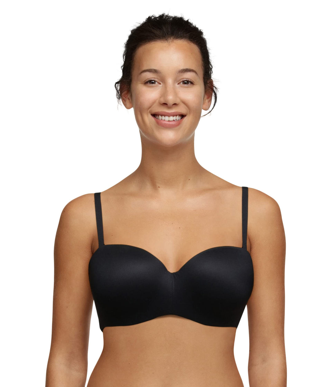 Chantelle Damen Norah Trägerloser BH 70E Schwarz, 70E Schwarz