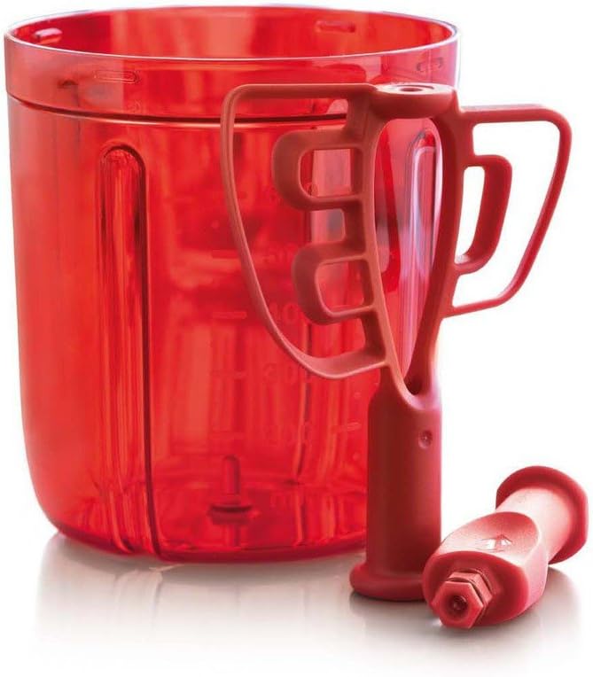 TUPPERWARE Chef Multi-Chef rot D169 zum Zerkleinern & Aufschlagen Speedy P 20712