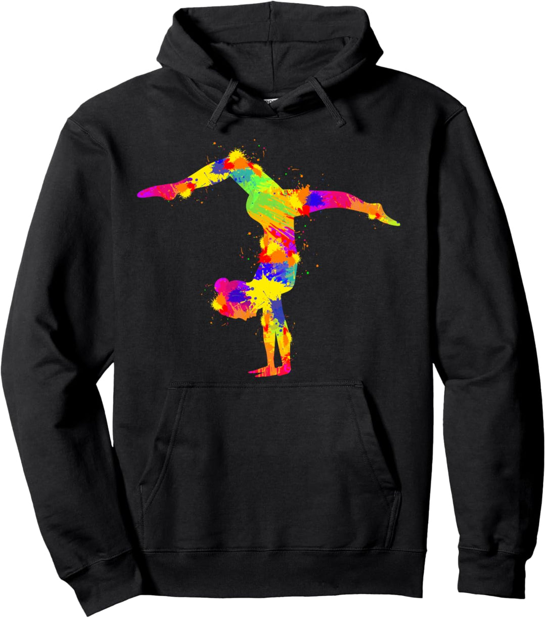 Turnerin Turnen Gymnastik Damen Kinder Mädchen Turn Pullover Hoodie