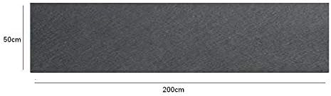 Stoffbook GRAU DEKOFILZ BASTELN SELBSTKLEBEND DIY 200X50CM FILZSTOFF KLEBEFILZ, B791 (grau) Grau 200