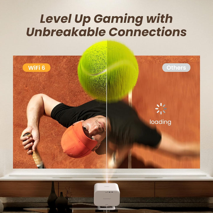 [Netflix Lizenz/Sound von JBL] Yaber L2 Plus Projektor mit WiFi und Bluetooth, nativer 1080P Projekt
