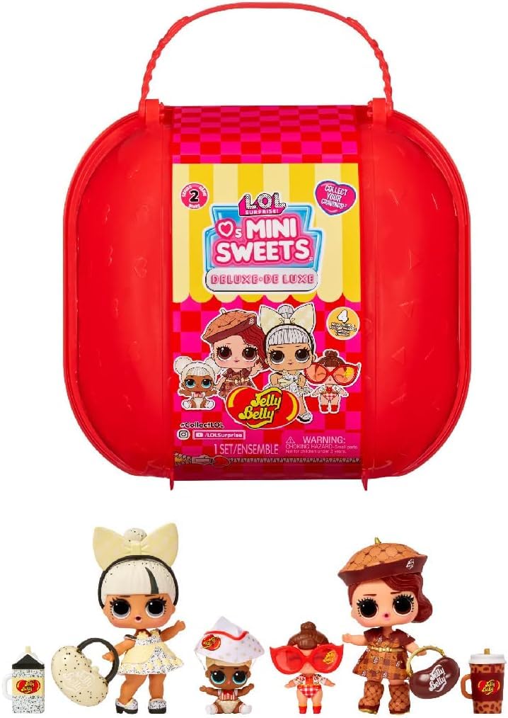 L.O.L. Surprise! Loves Mini Sweets Deluxe Series 2 with 4 Dolls, Accessories, Limited Edition Dolls,
