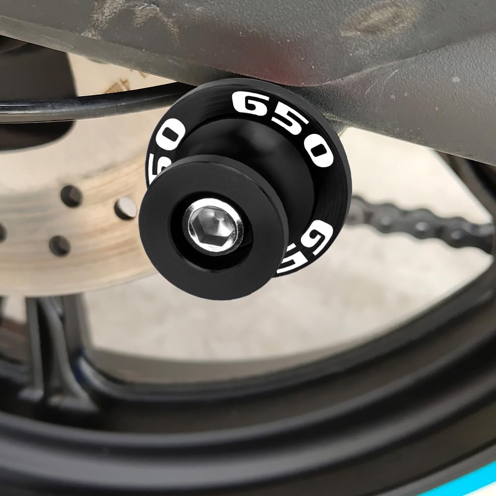 M10 Paddock-Ständer Bobbins für Vulcan S 650 (VN650) 2015-2025 Motorrad Bobbins Spulen für den Paddo