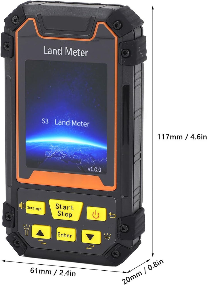 Landmessgerät, Tragbares Handvermessungsgerät, Flächenmessgerät, GNSS-Farbbildschirm-Messgerät S3 fü