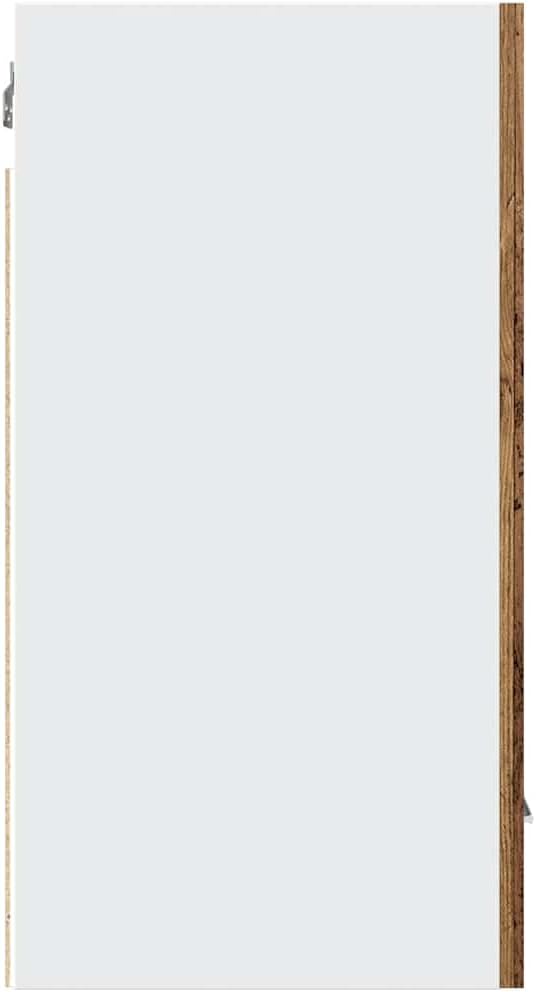 vidaXL Hängeschrank Lyon Altholz-Optik 30x31x60 cm Holzwerkstoff, Küche Schrank, Einbauküche, Küchen