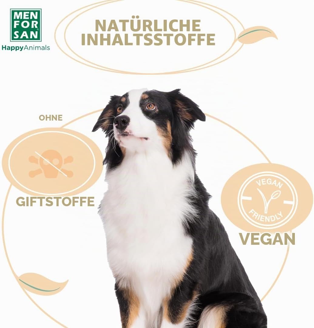 MENFORSAN Shampoo für Hunde Macadamiaöl 5L, Pflegt und glänzt, Entwirrungskraft citrica, citrica