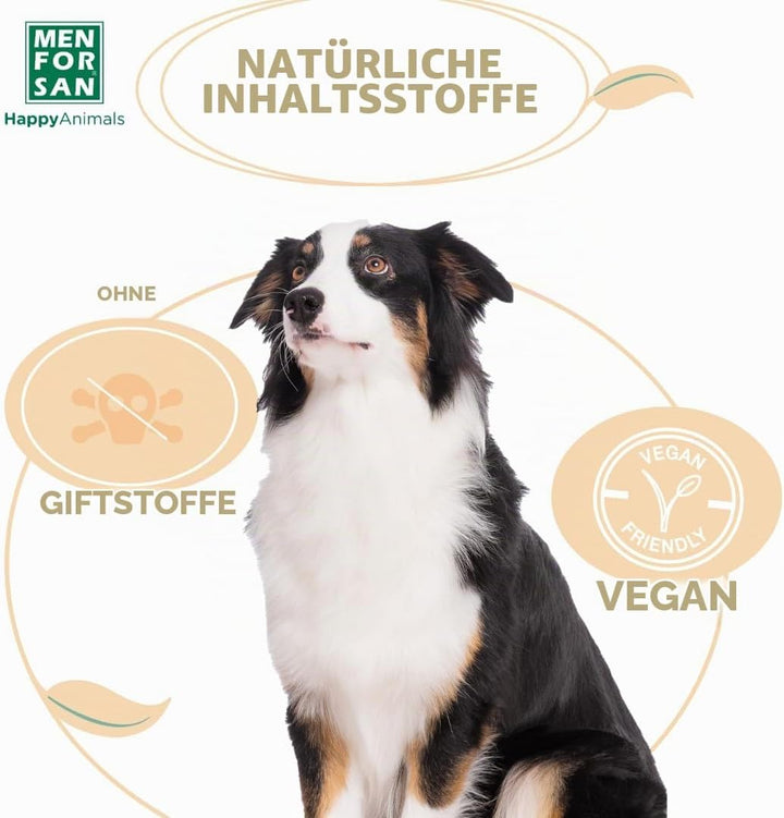 MENFORSAN Shampoo für Hunde Macadamiaöl 5L, Pflegt und glänzt, Entwirrungskraft citrica, citrica