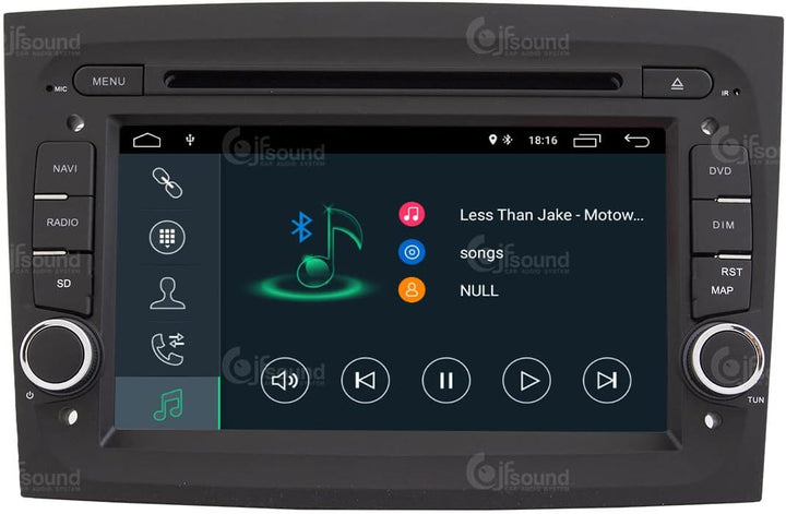 Personalisiertes Autoradio für FIAT Doblò Android GPS Bluetooth WiFi USB DAB+ Touchscreen 7" 4core C