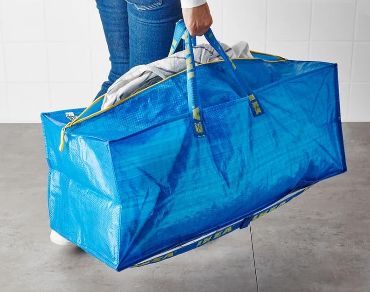 Ikea 901.491.48 Frakta Aufbewahrungstasche, Blau, 8 Stück 8 Pack, 8 Pack