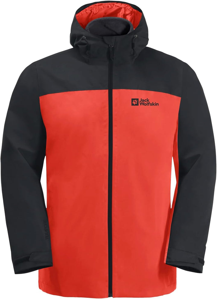 Jack Wolfskin Herren Taubenberg 3in1 Jkt M Jacket (1er Pack) S aurora blue, S aurora blue