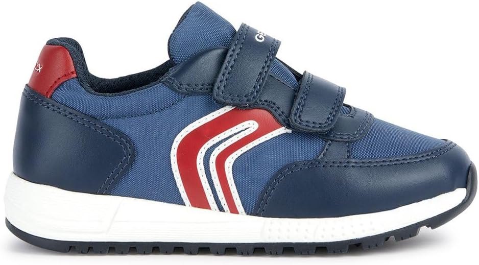 Geox Herren J Alben Boy E Sneaker 33 EU Avio Red, 33 EU Avio Red