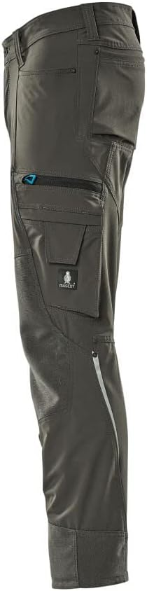 Mascot 17179-311-18 Advanced Cordura Ultimate Stretch Geringes Gewicht Hose mit Knietaschen, Dunkela