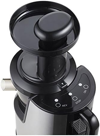 VASNER Entsafter Edelstahl Saftpresse Obstpresse für Säfte aus Obst und Gemüse Slow Juicer