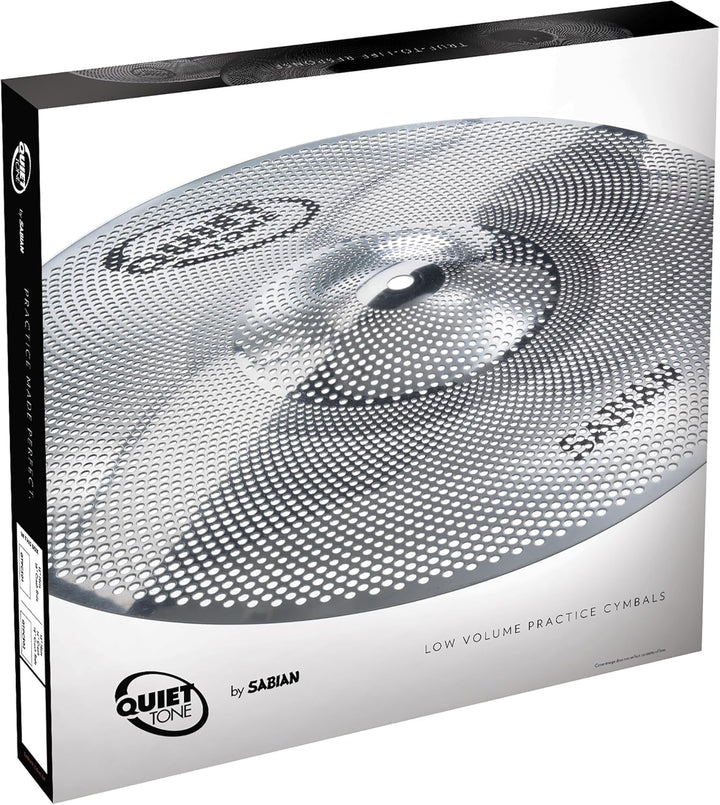 Sabian QTPC502 becken Pack de beckens Quiet Tone 13"-14"-18"