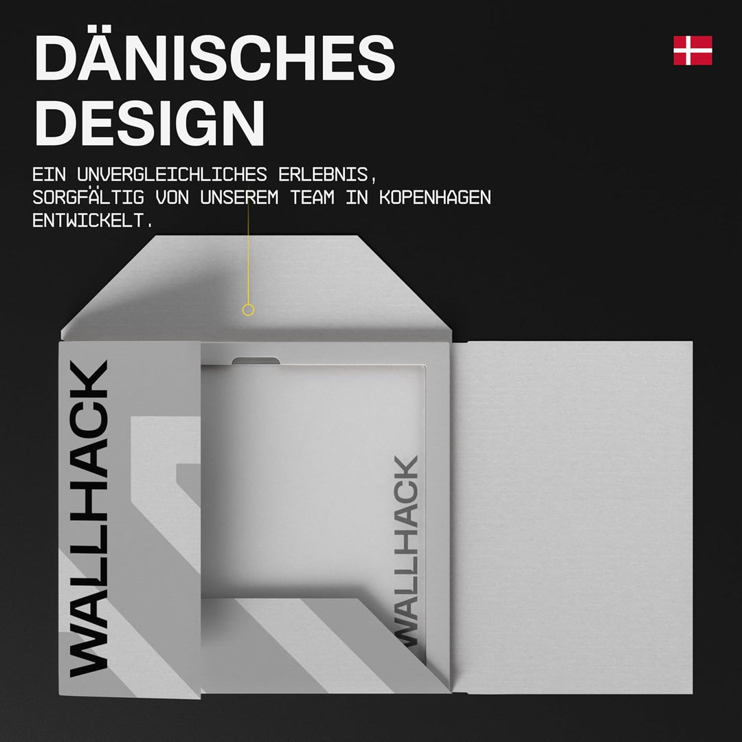 Wallhack SP-004A Glas Gaming Mauspad – 4. Gen mikrogeätzte Oberfläche, grosses Mauspad für Esports,