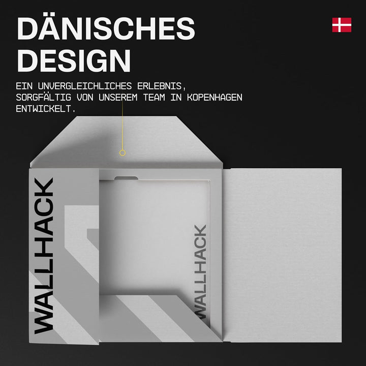 Wallhack SP-004A Glas Gaming Mauspad – 4. Gen mikrogeätzte Oberfläche, grosses Mauspad für Esports,