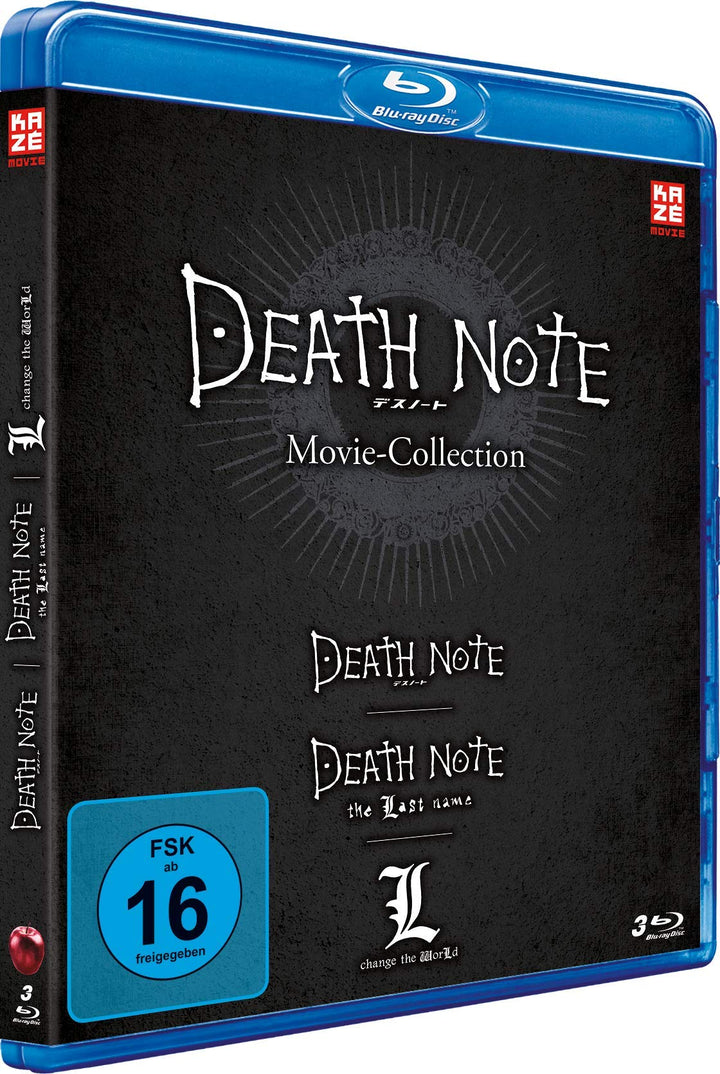 Death Note Movies 1-3: Death Note / The Last Name / L-Change the World [3 Blu-rays], Blu-ray