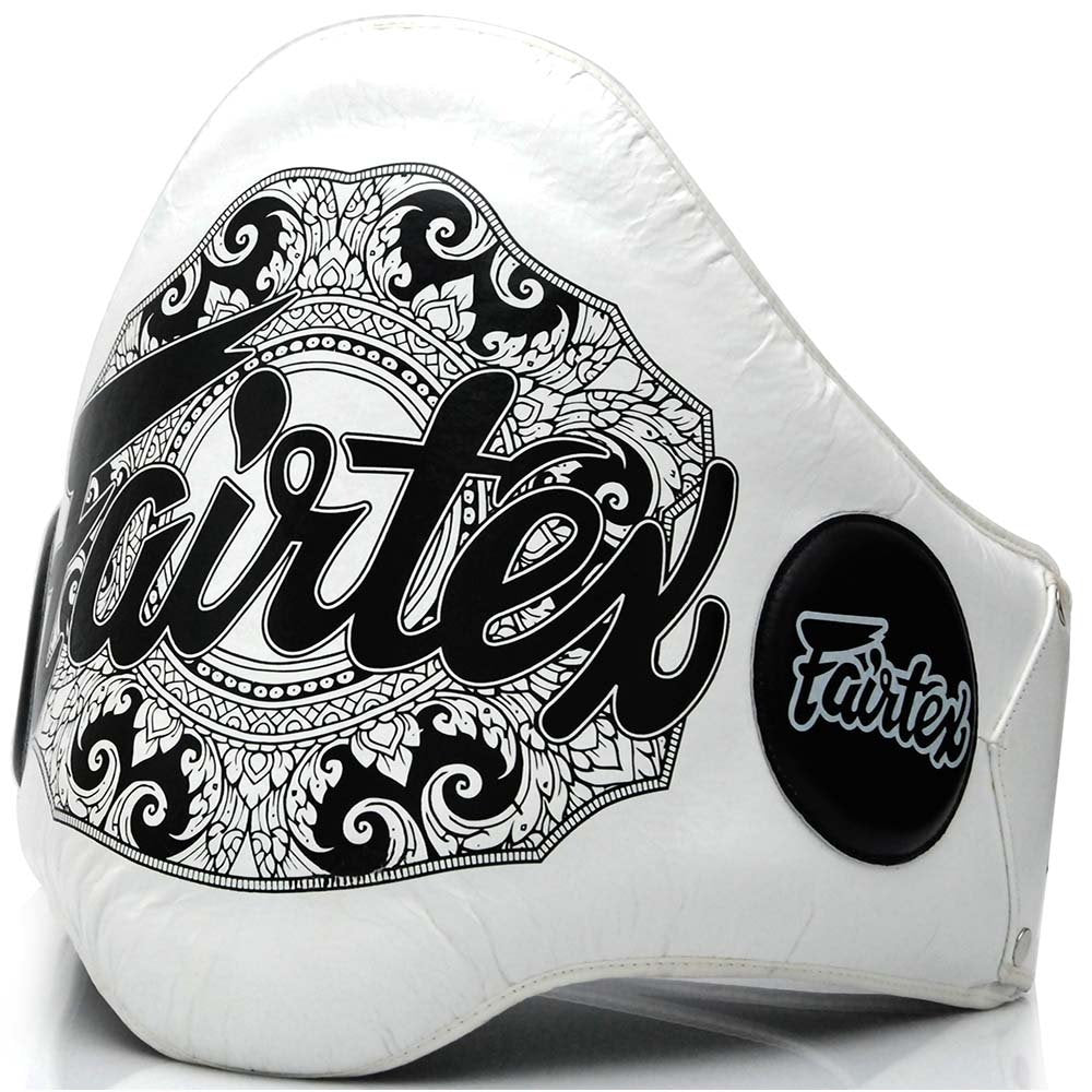Fairtex Bauchgürtel, BPV-2, weiss, Belly Protector, Body, Muay Thai MMA Thaiboxen