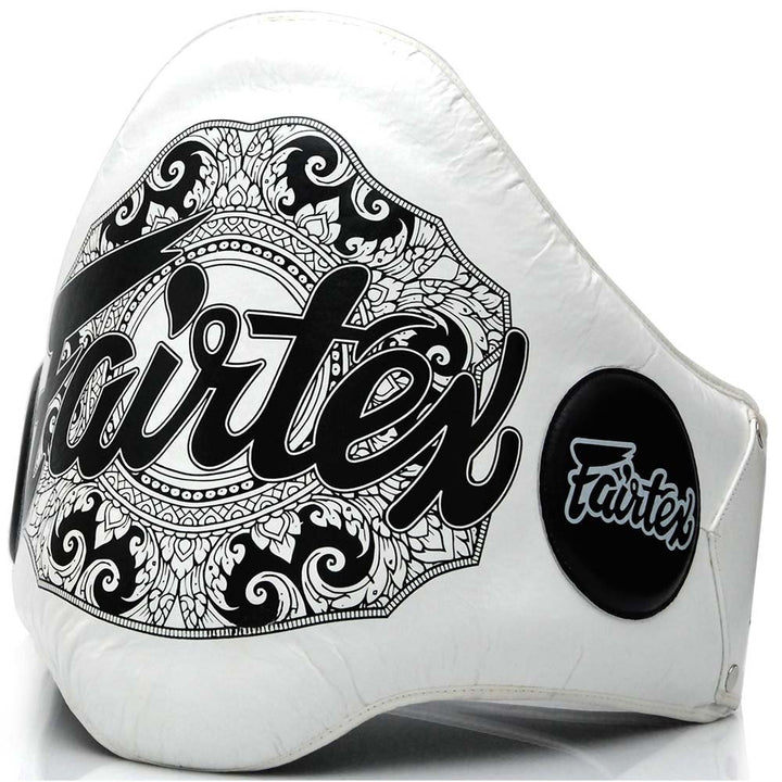 Fairtex Bauchgürtel, BPV-2, weiss, Belly Protector, Body, Muay Thai MMA Thaiboxen
