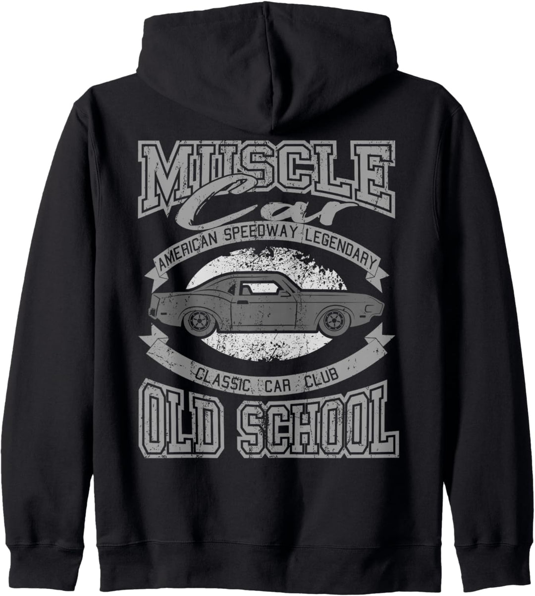Muscle Car VINTAGE US Car Tuning Geschenk Mechaniker Kapuzenjacke