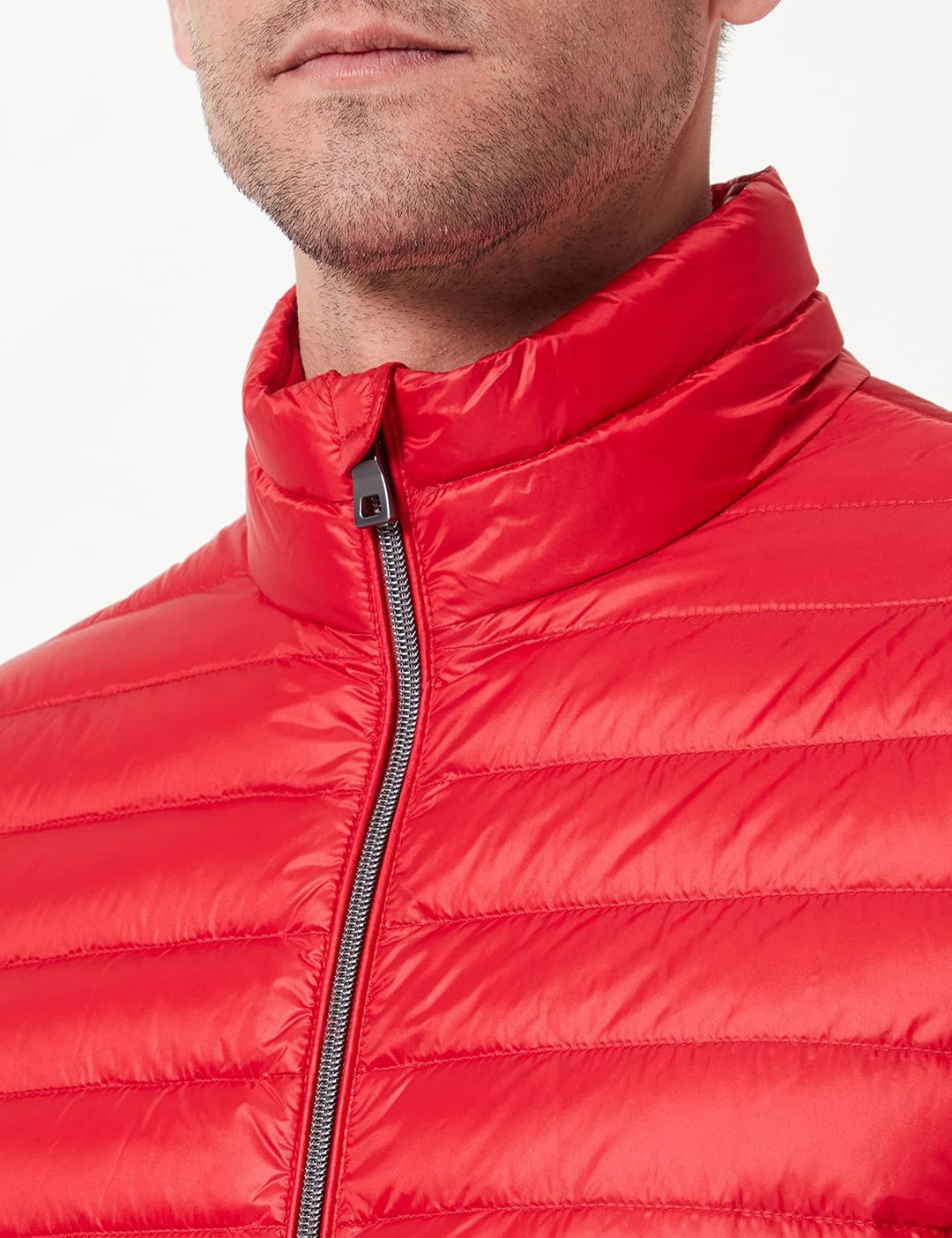 Geox Herren M Warrens Jacket 48 True Red, 48 True Red
