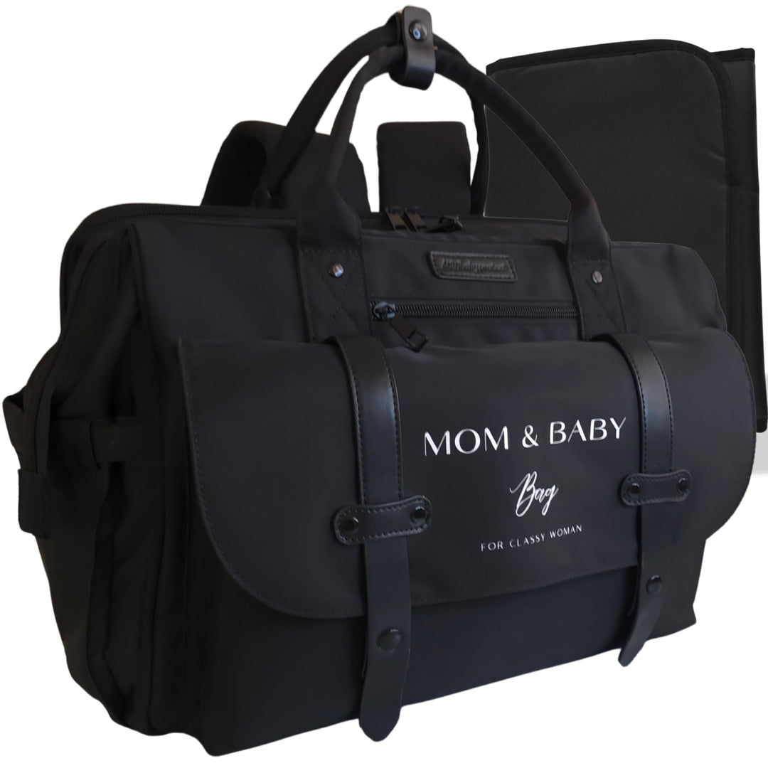 Wickelrucksack für Baby Mädchen &amp; Jungen, MOM&amp;BABY BAG Wickeltasche, Handtasche für Mama &amp; Baby, Was