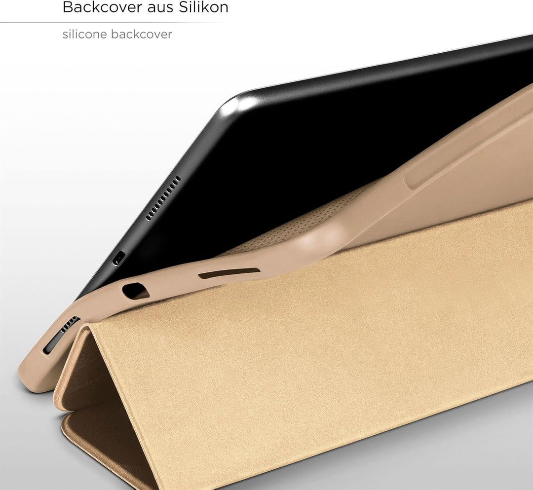 ONEFLOW Hülle kompatibel mit iPad 7 / iPad Air 3 (2019) - Dünne Schutzhülle mit Ständer und Auto Sch