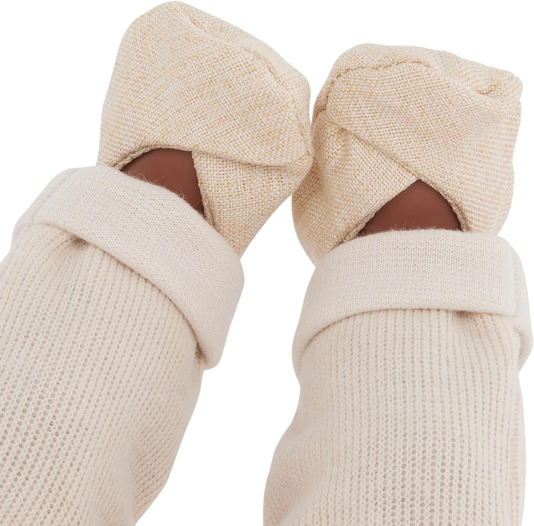 LullaBaby – 13-tlg. Puppenkleidung für 36 cm Baby Puppen – Strampler, Kapuzenhandtuch, Einteiler, T-