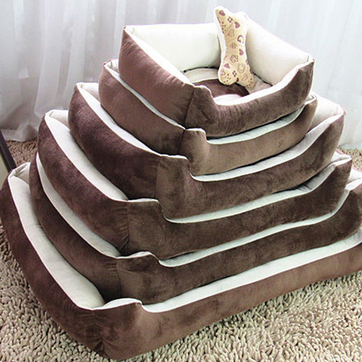PETCUTE Hundebett Waschbar Haustierbett Hundekissen Katzenbett für kleines mittlere grosse Hunde XL