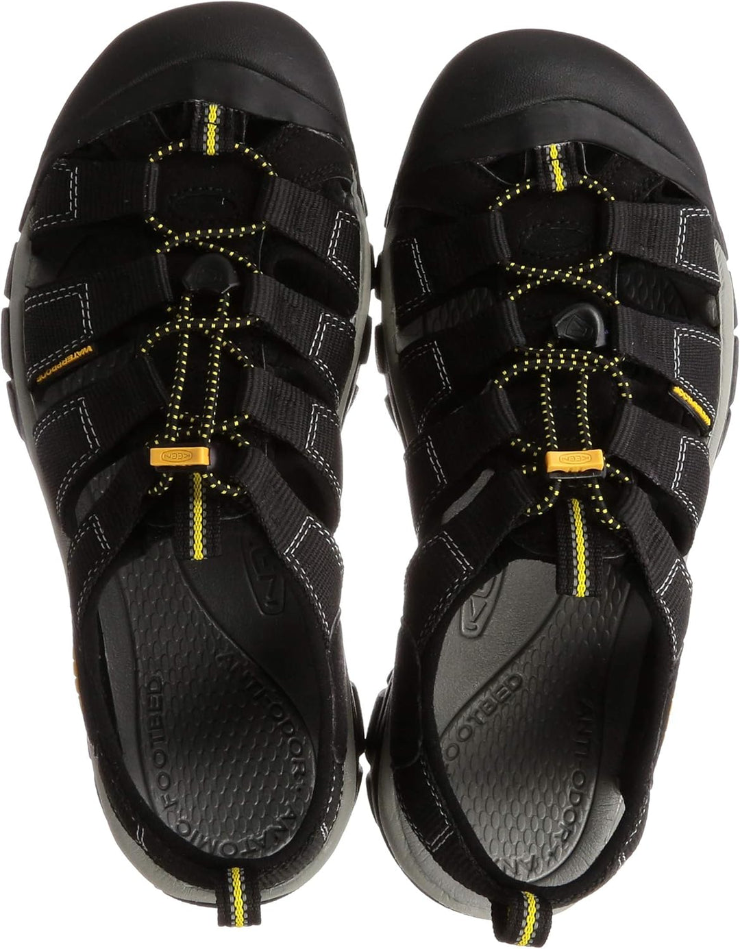 KEEN Newport H2 Herren Sandalen 40.5 EU Schwarz, 40.5 EU Schwarz