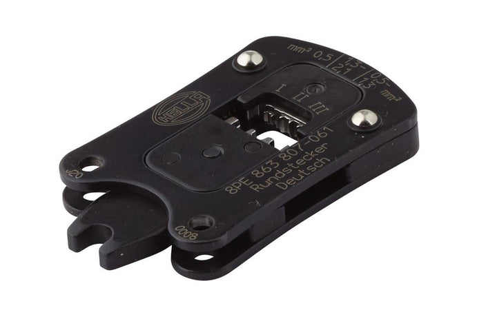 HELLA - Crimpzangeneinsatz - Metall - schwarz - Head tool Deutsch DT - 8PE 863 807-061