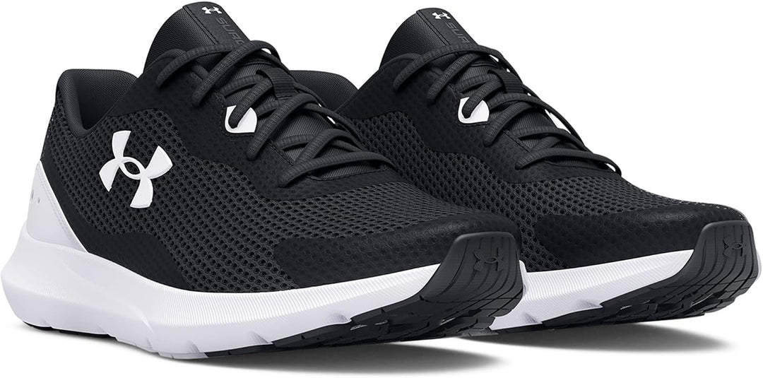 Under Armour Herren UA Surge 3 40 EU Black White White, 40 EU Black White White