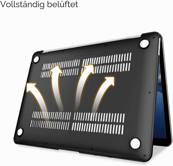 Fintie Hülle kompatibel mit MacBook Air 13 (2018-2020 Version) A2337(M1)/A2179/A1932, Ultradünne Har