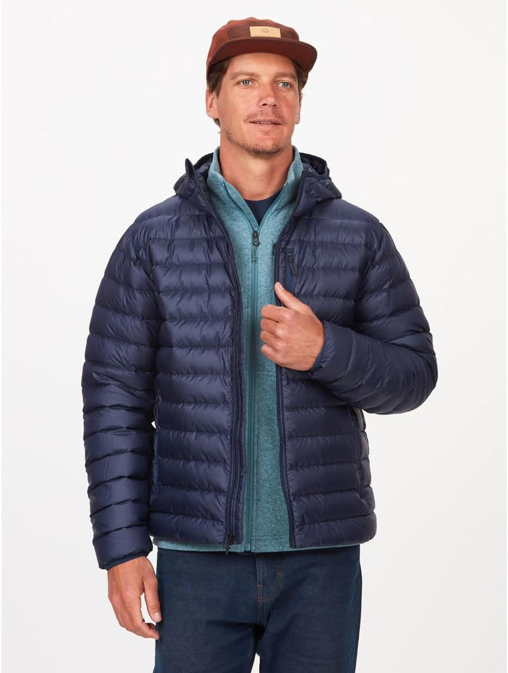 Marmot Herren Highlander Hoody Leichte Daunenjacke, warme Winterjacke, wasserabweisende Steppjacke,