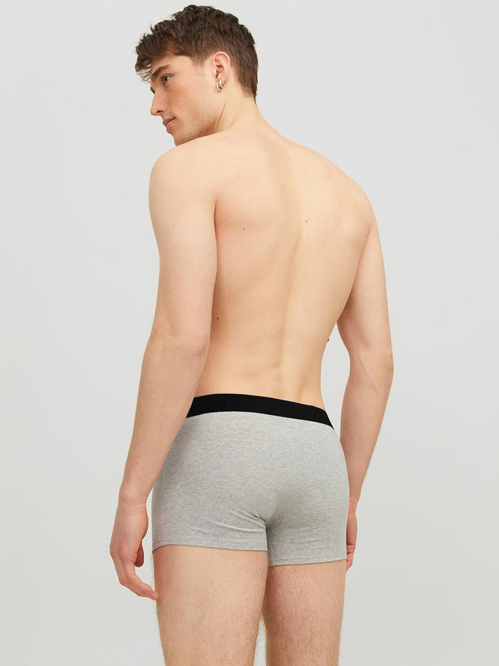 JACK & JONES JACHUEY Trunks 7 Pack NOOS M 7er Pack (4x Schwarz, 3x Light Grey Melange), M 7er Pack (