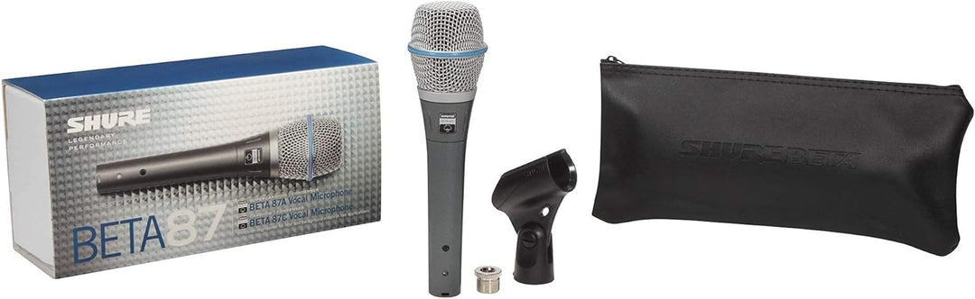 SHURE BETA 87A Supercardioid Kondensator Vocal Mikrofon, supercardioid