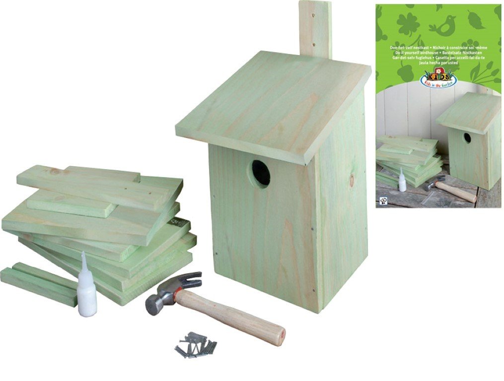 Esschert Design KG52 1 x Bastler Nistkasten Anzahl: 1 Stück, Anzahl: 1 Stück