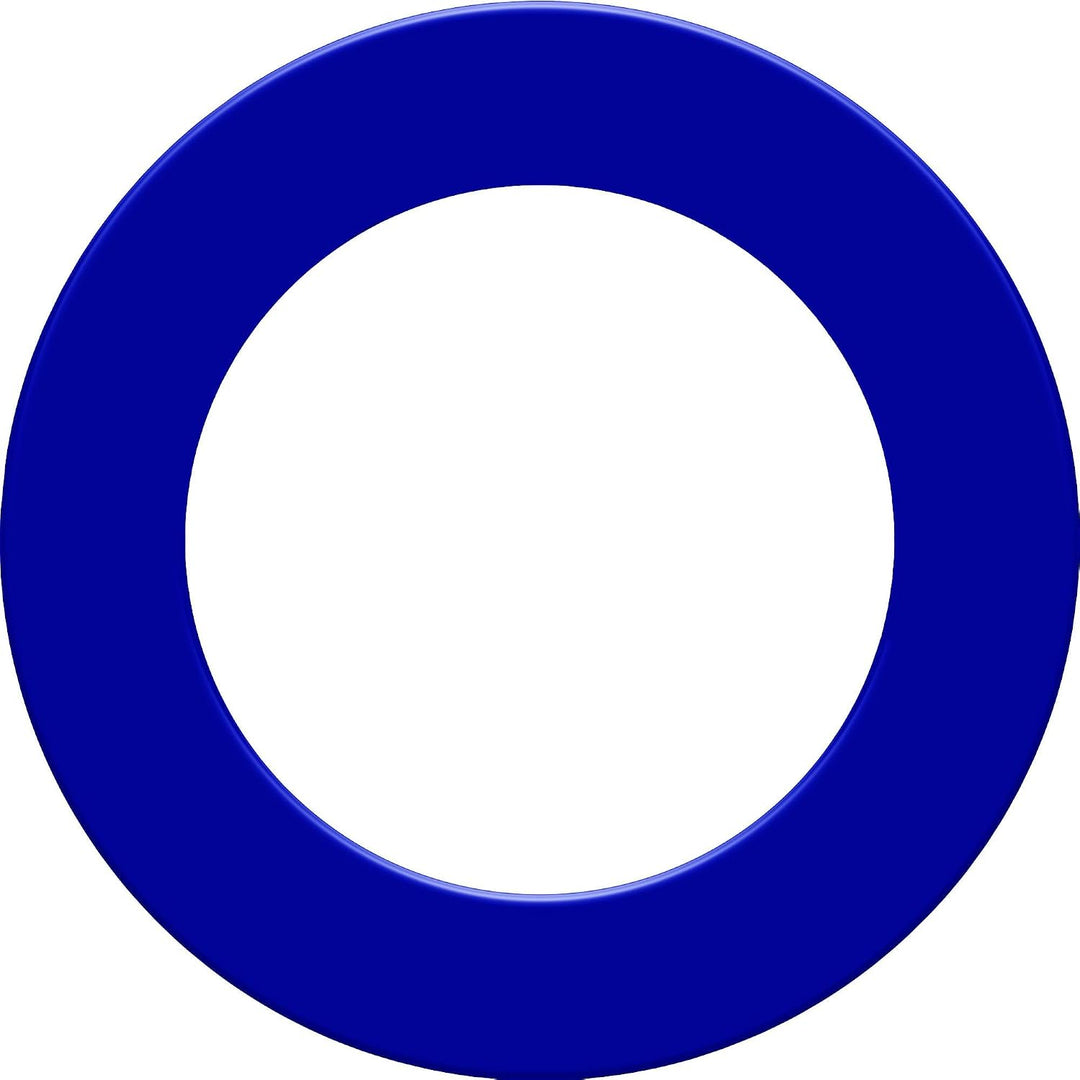 KOTO Dartscheiben Surround Blau, dartscheibe schutzring für unterwegs, Einfach EIN zu packen und mit