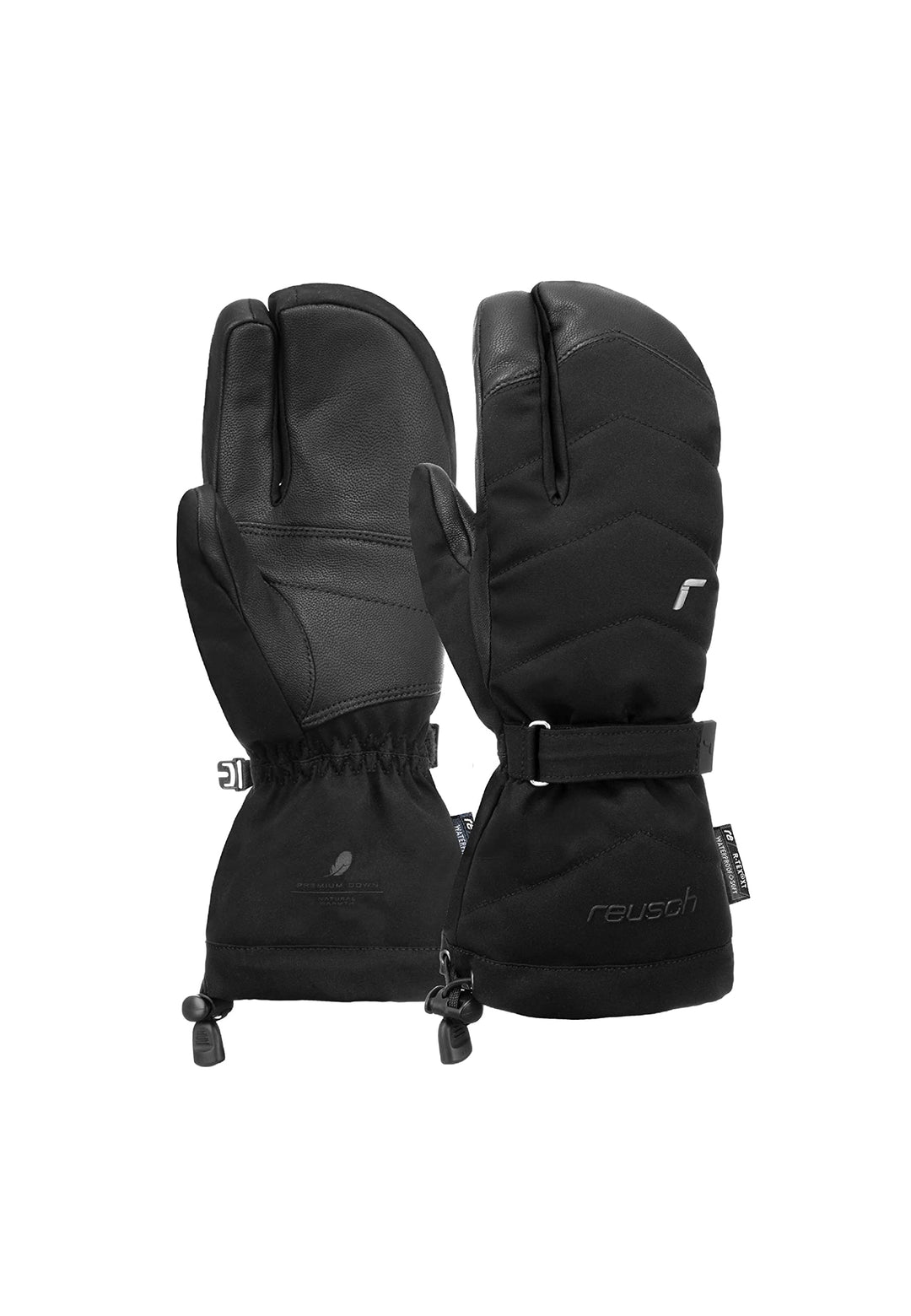 Reusch Damen Nadia R-tex Xt 3-fingerhandschuh Daunenisolation wasserdichte Membran Sehr Warme Skihan