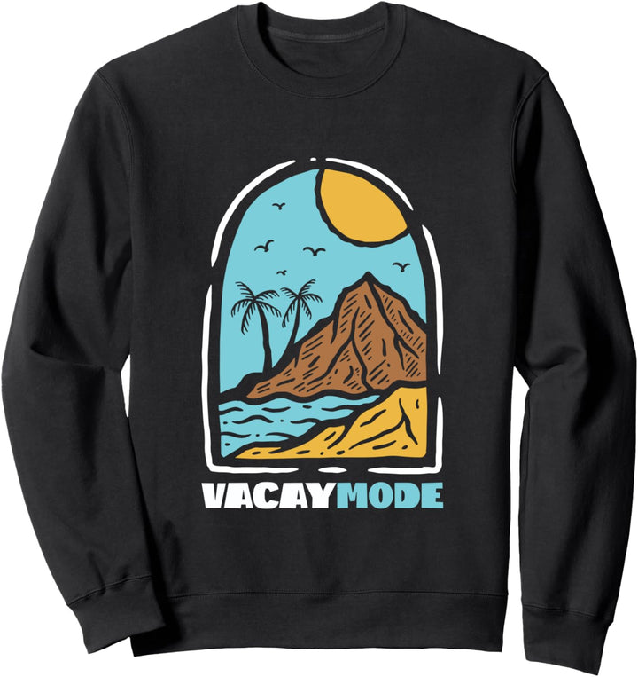 Urlaub Urlaubsreif Sommerurlaub Reisen Natur Abenteuer Berge Sweatshirt