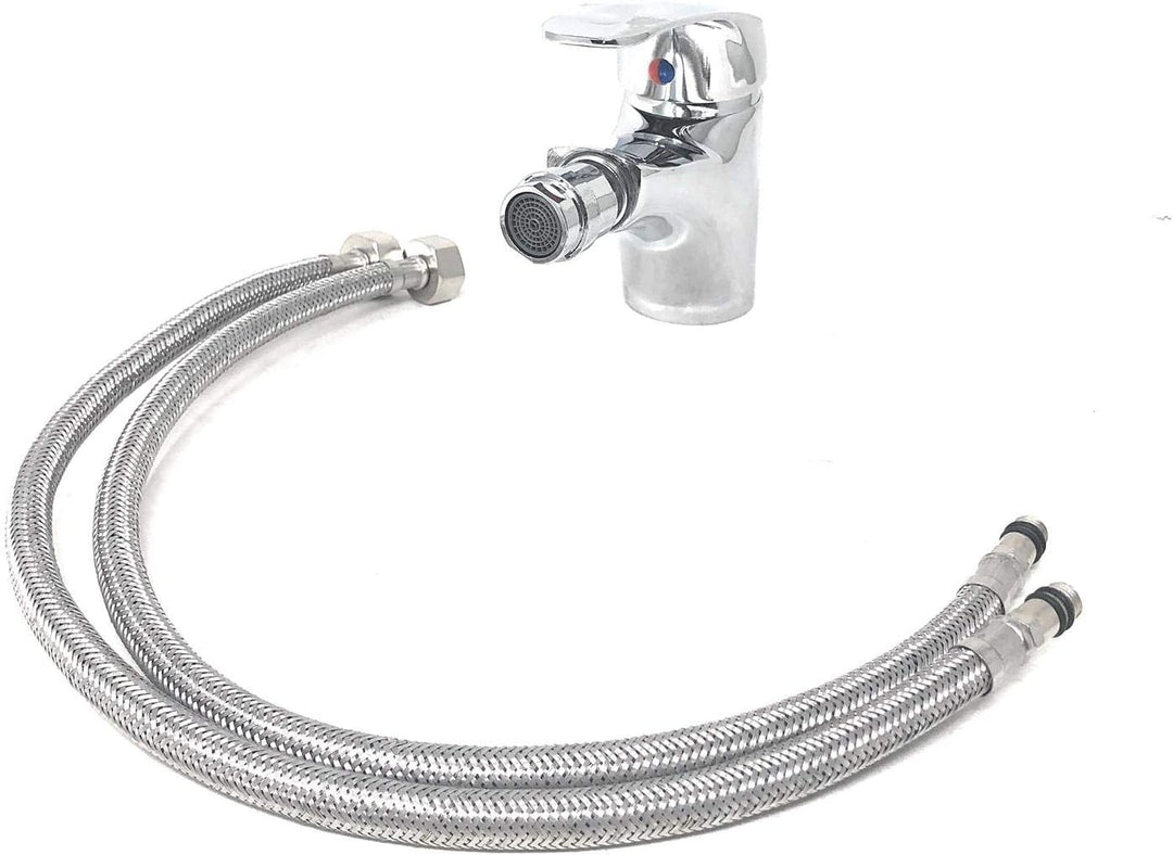 TEMPO DI SALDI Wasserhahn Mischbatterie Mit Messing Schlauch Mit Möbelkopf Für Bidet Waschbecken