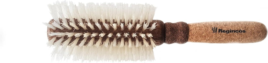 Rundbürste mit Wildschweinborsten, gross, mit Korkgriff, 65 mm, Blond Rundbürste L 26/65 mm LARGE, L