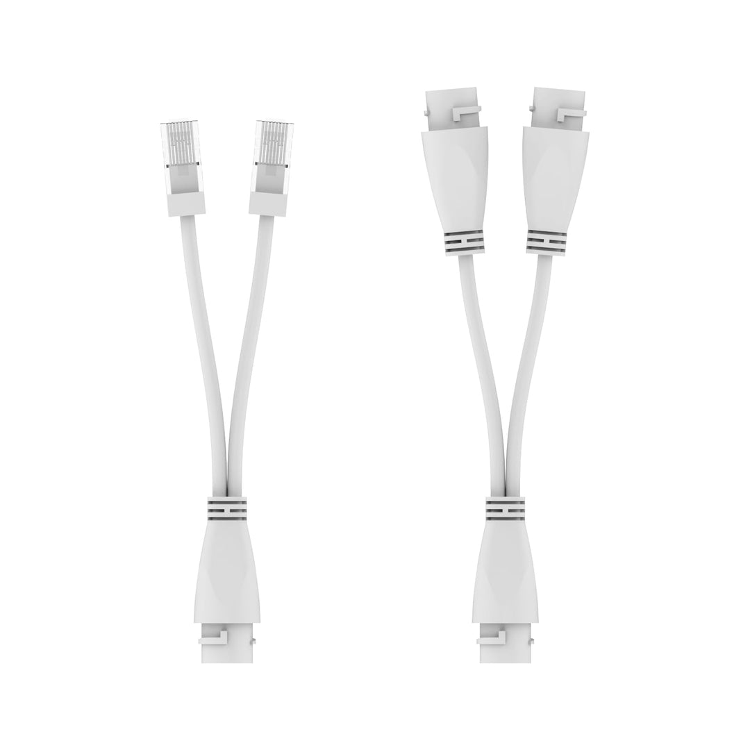 Reolink PoE Combiner & Splitter, Stromversorgung für 2 IP Kameras mit nur 1 Kabel, Unterstützt bis z