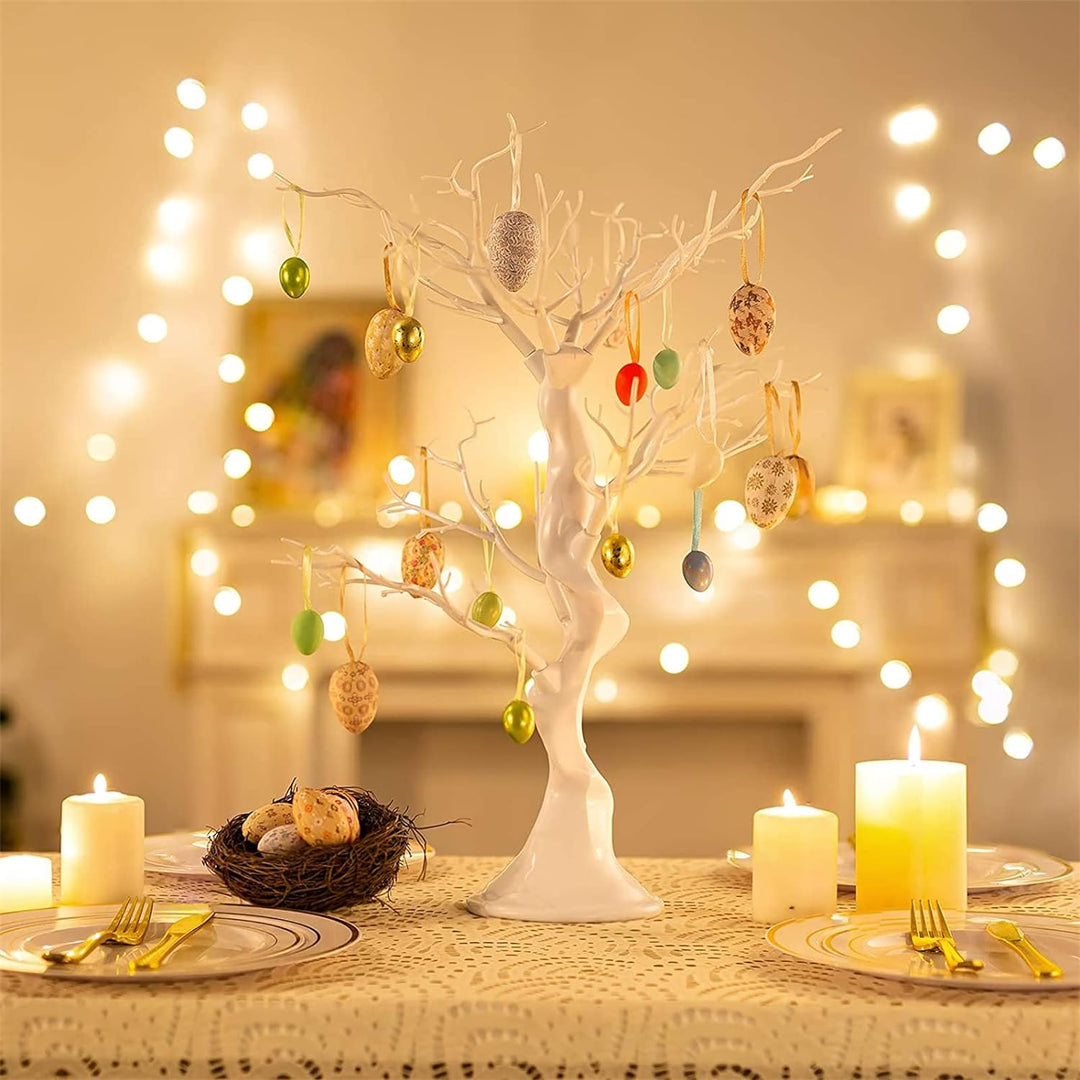 Sziqiqi Künstlicher Baum für Dekoration Hochzeit/Esstisch, abziehbarer Wunschbaum Hochzeit, Dekorati